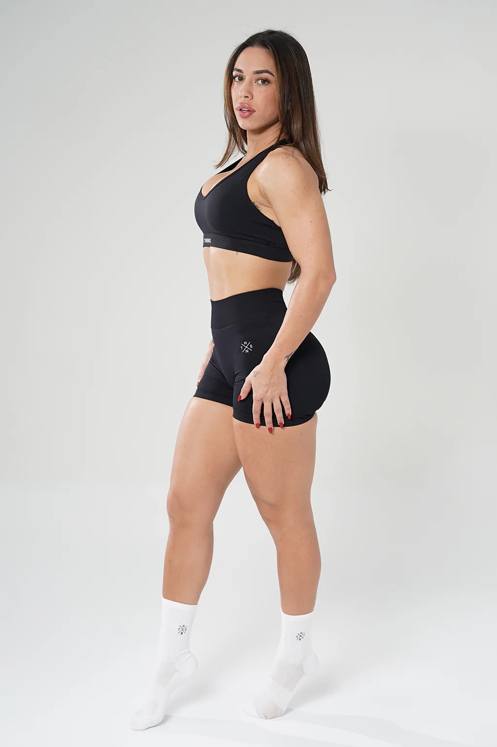 Thenx Seamless Shorts - Black - Image 5