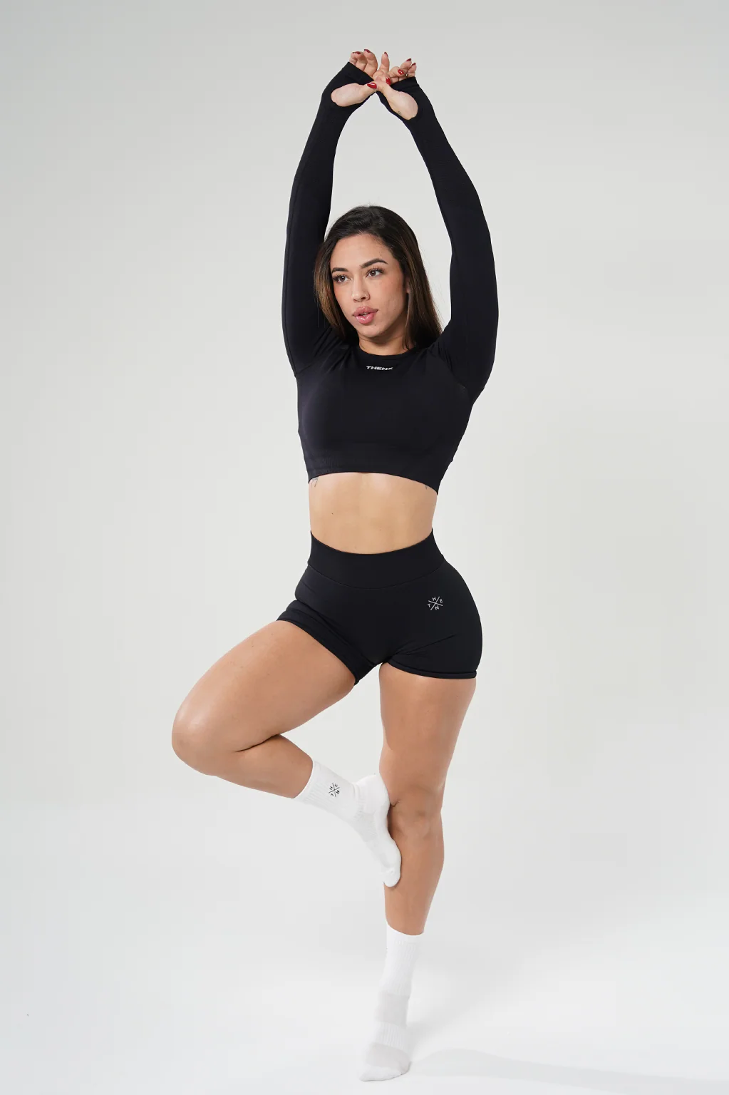 Thenx Seamless Shorts - Black - Image 7