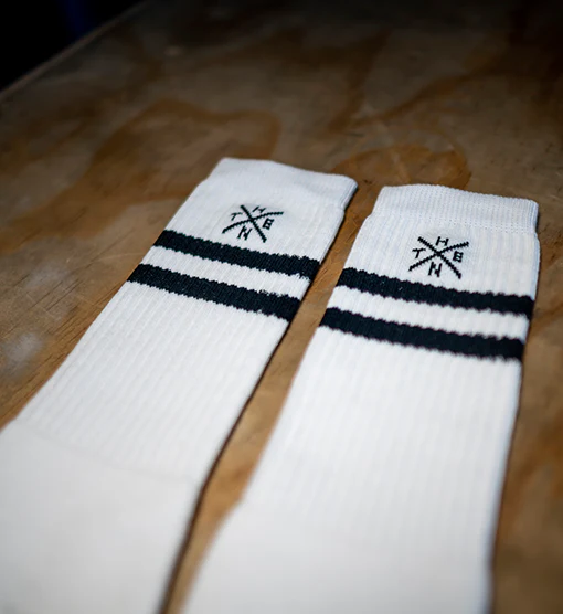 Thenx White Socks - Image 4
