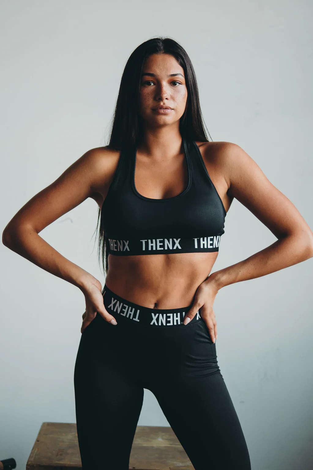 Thenx Women's Black Sports Bra - Image 5